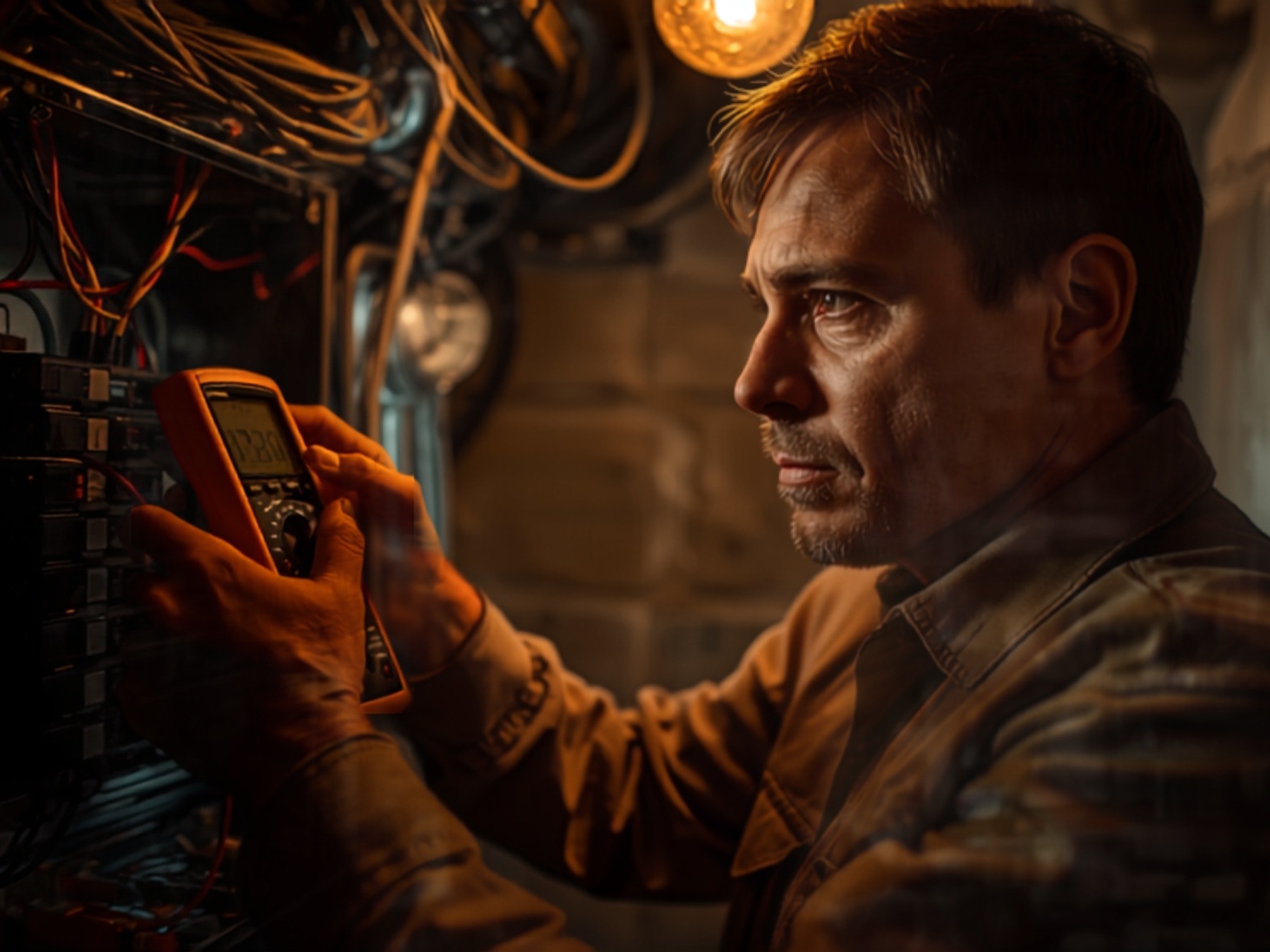A Pittsburgh electrical pro at work